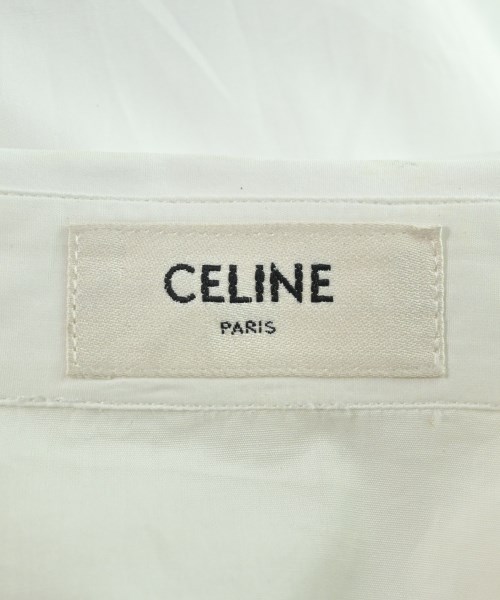 CELINE（セリーヌ）カジュアルシャツ 白 サイズ:37(XS位) メンズ/2200620520010
