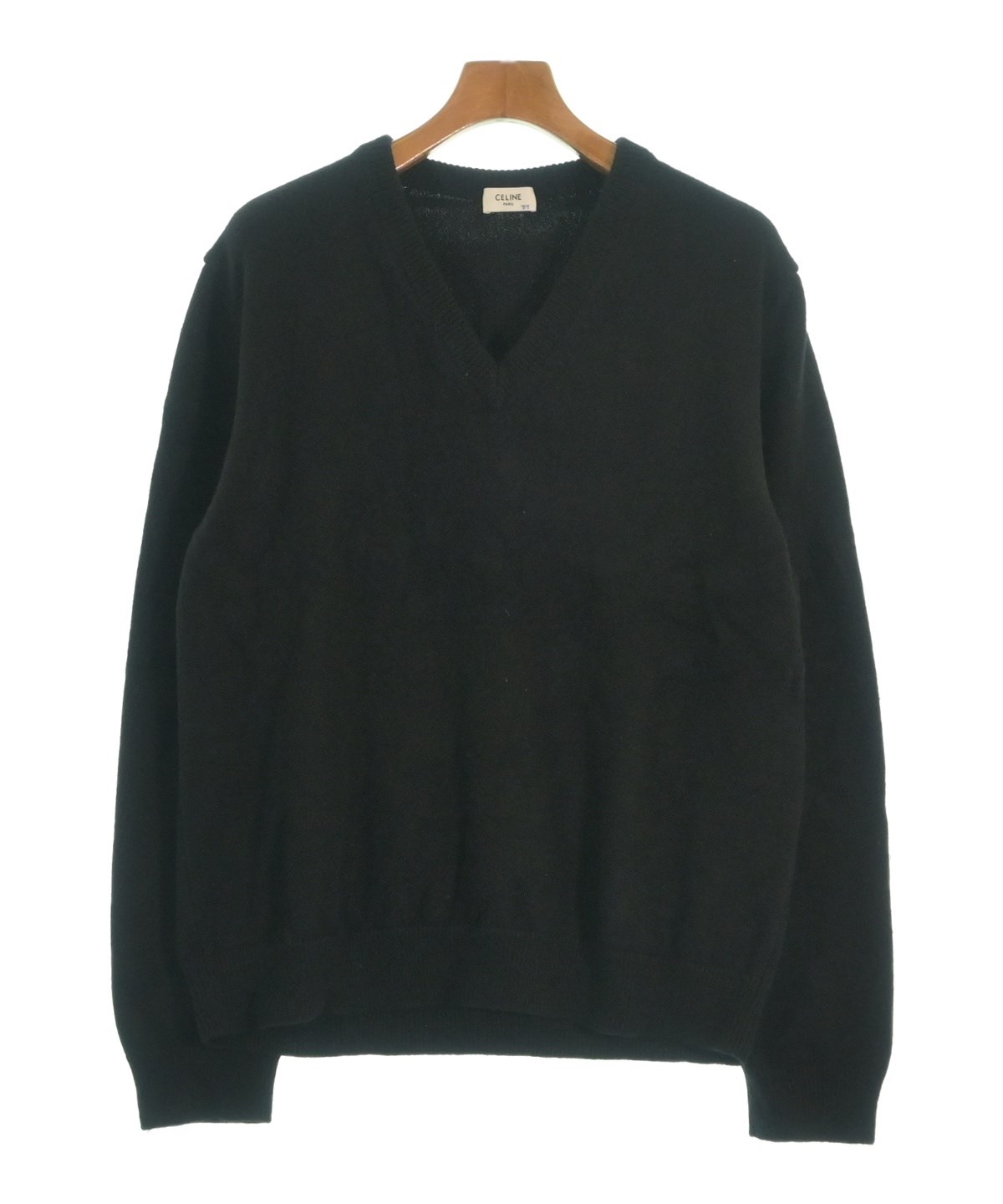 CELINE（セリーヌ）ニット・セーター 黒 サイズ:XL メンズ