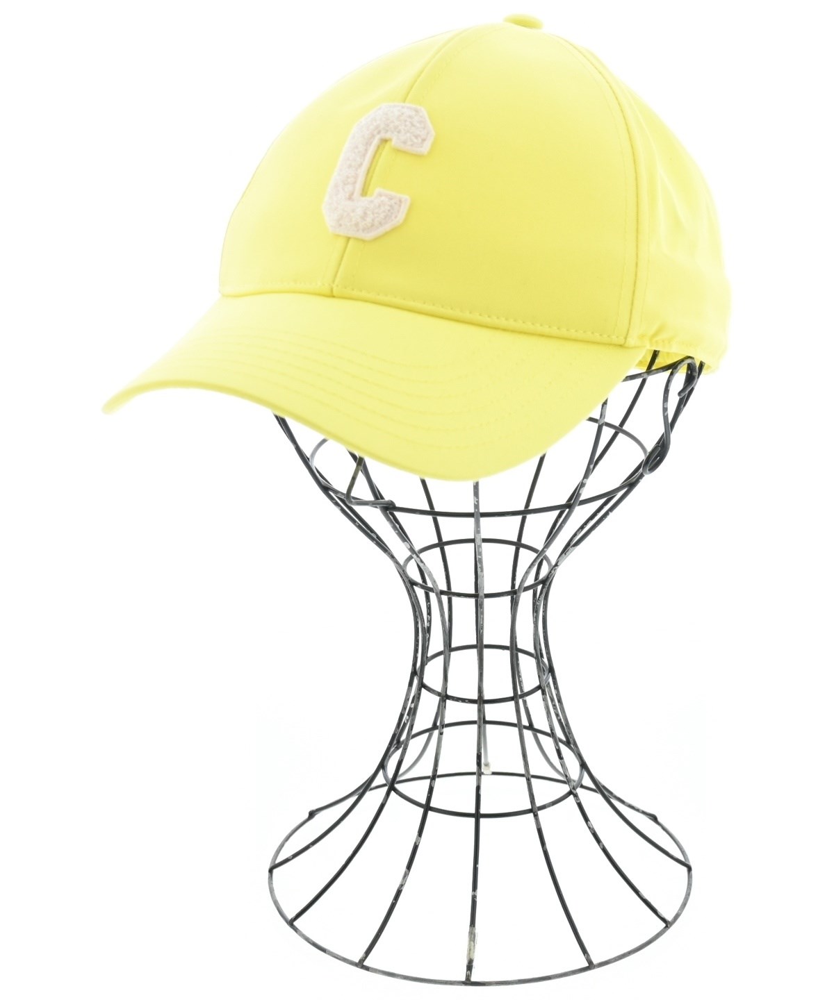 CELINE（セリーヌ）キャップ 黄 サイズ:L メンズ/2200605248021
