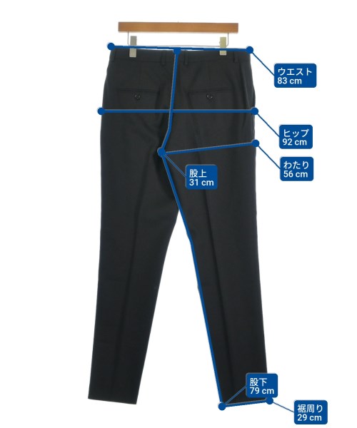 CELINE（セリーヌ）スラックス 黒 サイズ:50(XL位) メンズ/2200605286191