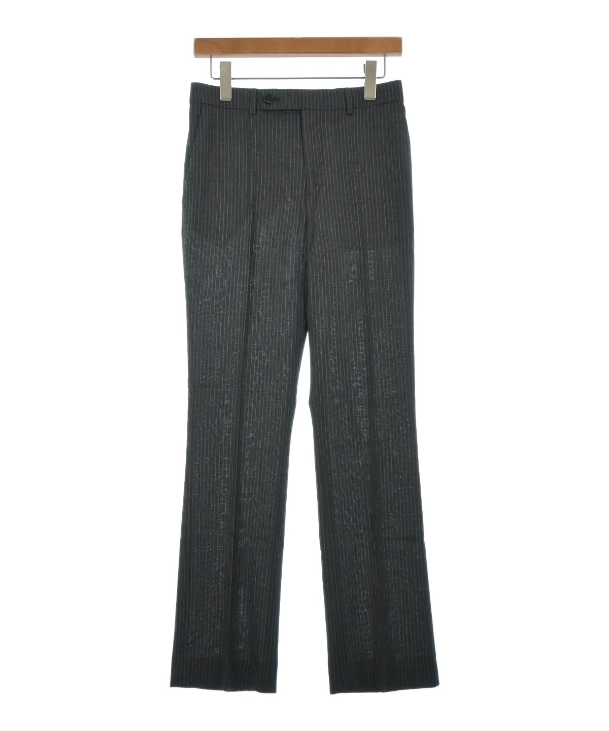 未使用　25AW セリーヌ　チェック　ウールパンツ　パジャマパンツ CELINE（セリーヌ）スラックス グレー サイズ:38(S位) レディース