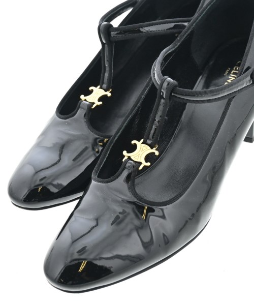 CELINE（セリーヌ）パンプス 黒 サイズ:EU37(23.5cm位) レディース/2200605471085