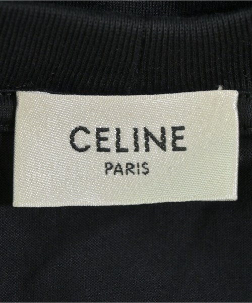 CELINE（セリーヌ）Tシャツ・カットソー 黒 サイズ:XL メンズ/2200565964030