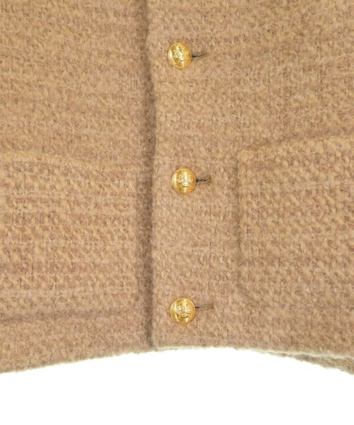CELINE（セリーヌ）ノーカラージャケット ベージュ サイズ:36(XS位) レディース/2200570810018
