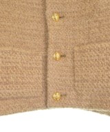 CELINE（セリーヌ）ノーカラージャケット ベージュ サイズ:36(XS位) レディース/2200570810018