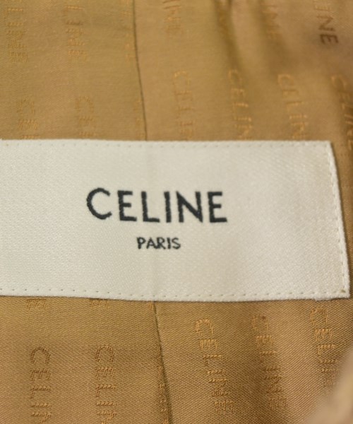 CELINE（セリーヌ）ノーカラージャケット ベージュ サイズ:38(S位) レディース/2200570810025