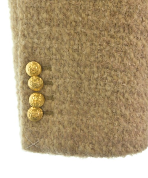 CELINE（セリーヌ）ノーカラージャケット ベージュ サイズ:38(S位) レディース/2200570810025