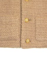 CELINE（セリーヌ）ノーカラージャケット ベージュ サイズ:38(S位) レディース/2200570810025