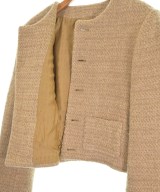 CELINE（セリーヌ）ノーカラージャケット ベージュ サイズ:38(S位) レディース/2200570810025