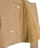 CELINE（セリーヌ）ノーカラージャケット ベージュ サイズ:38(S位) レディース/2200570810025