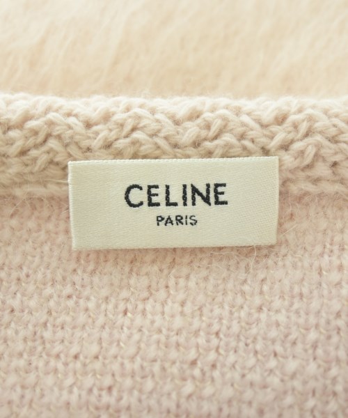 CELINE（セリーヌ）ノーカラージャケット ピンク サイズ:S レディース/2200570810049