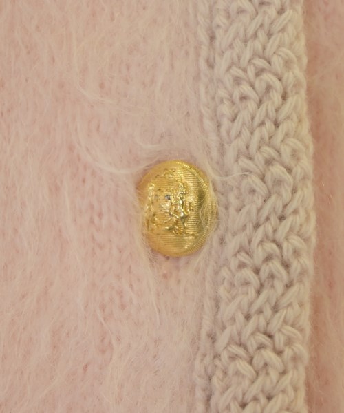 CELINE（セリーヌ）ノーカラージャケット ピンク サイズ:S レディース/2200570810049