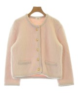 CELINE（セリーヌ）ノーカラージャケット ピンク サイズ:S レディース/2200570810049