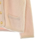 CELINE（セリーヌ）ノーカラージャケット ピンク サイズ:S レディース/2200570810049