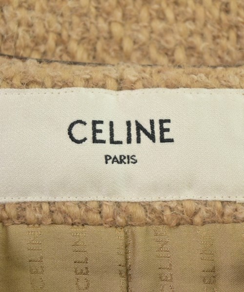 CELINE（セリーヌ）ノーカラージャケット ベージュ サイズ:38(S位) レディース/2200570810056