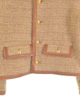 CELINE（セリーヌ）ノーカラージャケット ベージュ サイズ:38(S位) レディース/2200570810056