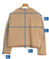 CELINE（セリーヌ）ノーカラージャケット ベージュ サイズ:38(S位) レディース/2200570810056
