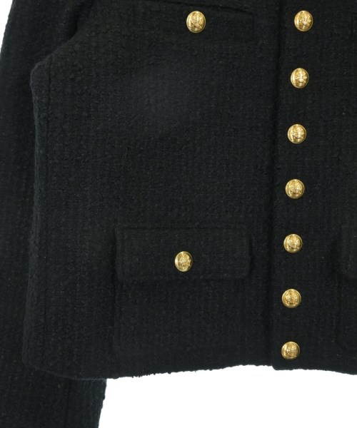 CELINE（セリーヌ）ノーカラージャケット 黒 サイズ:40(L位) レディース/2200570810070