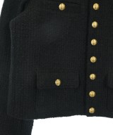 CELINE（セリーヌ）ノーカラージャケット 黒 サイズ:40(L位) レディース/2200570810070