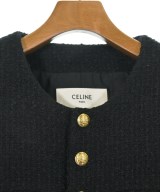 CELINE（セリーヌ）ノーカラージャケット 黒 サイズ:40(L位) レディース/2200570810070