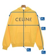 CELINE（セリーヌ）パーカー 黄 サイズ:S メンズ/2200570810087