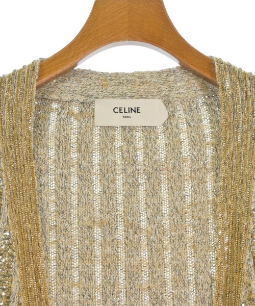 CELINE（セリーヌ）カーディガン ゴールド サイズ:S レディース/2200570810094