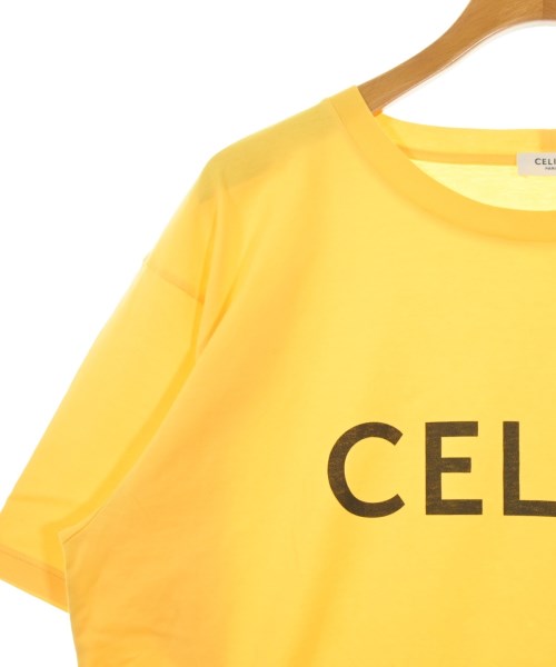 CELINE（セリーヌ）Tシャツ・カットソー 黄 サイズ:L メンズ/2200570810155
