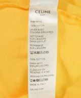 CELINE（セリーヌ）Tシャツ・カットソー 黄 サイズ:L メンズ/2200570810155
