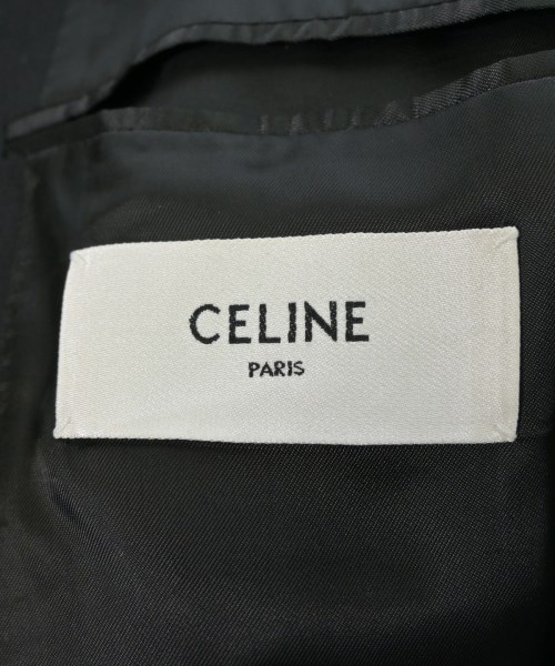 CELINE（セリーヌ）テーラードジャケット 黒 サイズ:54(XXL位) メンズ/2200570810186