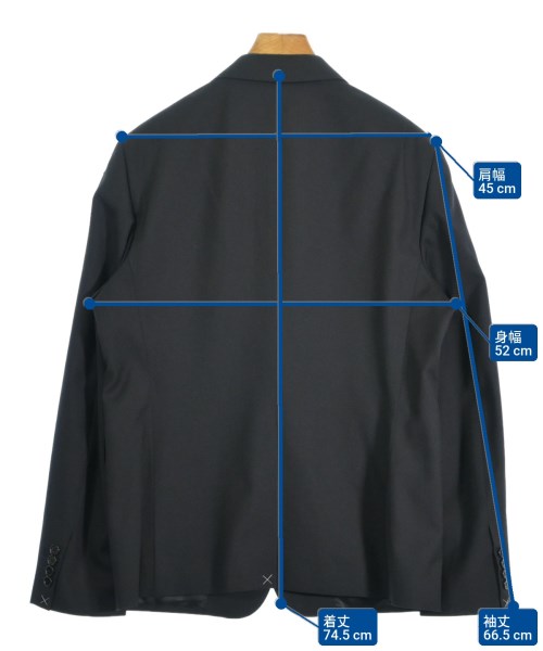 CELINE（セリーヌ）テーラードジャケット 黒 サイズ:54(XXL位) メンズ/2200570810186