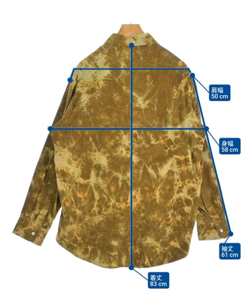 CELINE（セリーヌ）カジュアルシャツ 茶 サイズ:38(S位) メンズ/2200570810247