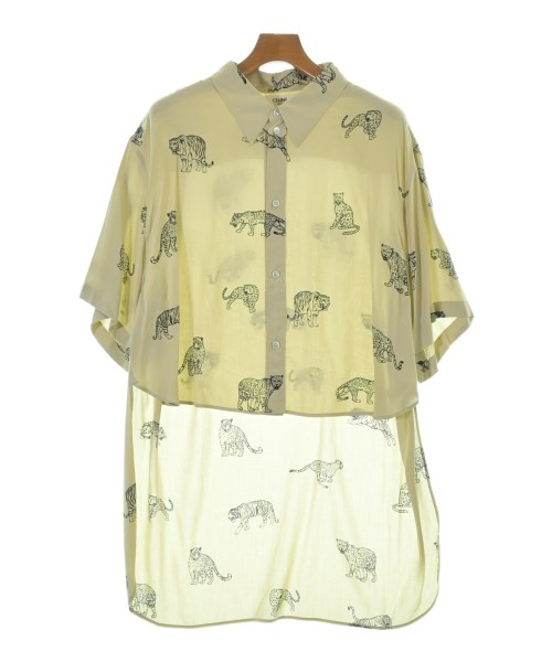 CELINE(セリーヌ)カジュアルシャツ ベージュ サイズ:40(L位)/2200570810278