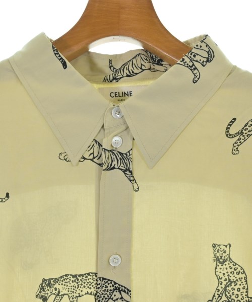 CELINE（セリーヌ）カジュアルシャツ ベージュ サイズ:40(L位) メンズ/2200570810278