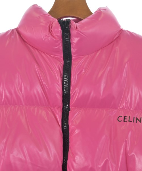 CELINE（セリーヌ）ダウンジャケット/ダウンベスト ピンク サイズ:48(L位) メンズ/2200570810308