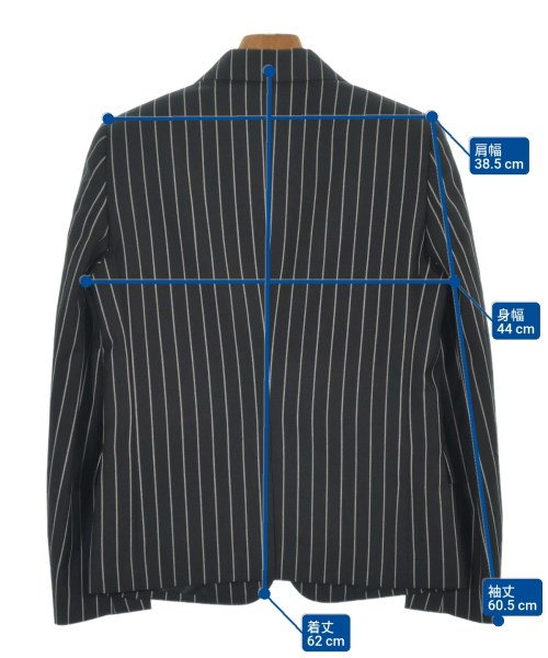 CELINE（セリーヌ）テーラードジャケット 黒 サイズ:36(XS位) レディース/2200570810360