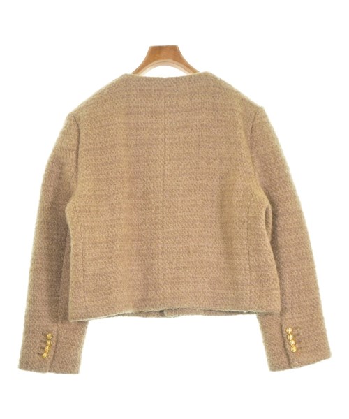 CELINE（セリーヌ）ノーカラージャケット ベージュ サイズ:38(S位) レディース/2200570810377