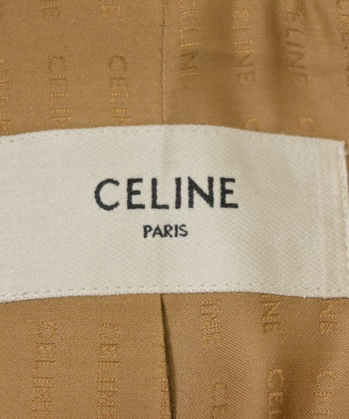 CELINE（セリーヌ）ノーカラージャケット ベージュ サイズ:38(S位) レディース/2200570810377