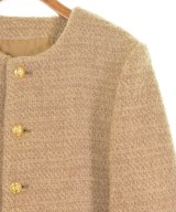 CELINE（セリーヌ）ノーカラージャケット ベージュ サイズ:38(S位) レディース/2200570810377