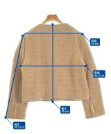 CELINE（セリーヌ）ノーカラージャケット ベージュ サイズ:38(S位) レディース/2200570810377