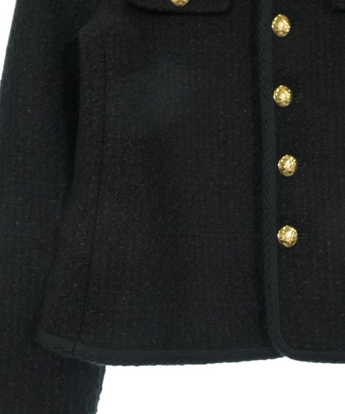 CELINE（セリーヌ）ノーカラージャケット 黒 サイズ:36(S位) レディース/2200570810407