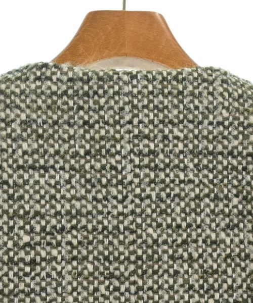 CELINE（セリーヌ）ノーカラージャケット 緑 サイズ:38(M位) レディース/2200572872014