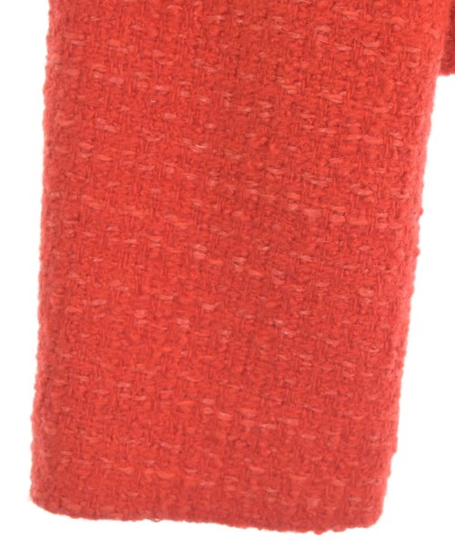 CELINE（セリーヌ）ノーカラージャケット 赤 サイズ:42(XL位) レディース/2200572872038