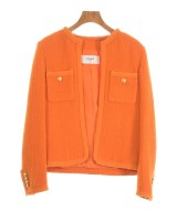 CELINE（セリーヌ）ノーカラージャケット オレンジ サイズ:34(XXS位) レディース/2200572872045