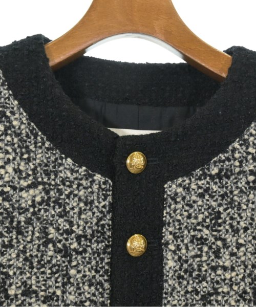 CELINE（セリーヌ）ノーカラージャケット 黒 サイズ:40(L位) レディース/2200572872069