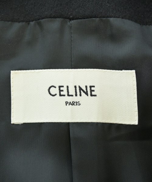 CELINE（セリーヌ）ノーカラージャケット 黒 サイズ:36(S位) レディース/2200572872083