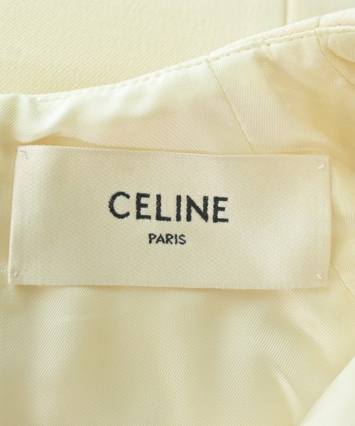 CELINE（セリーヌ）ワンピース 白 サイズ:36(XS位) レディース/2200572872090