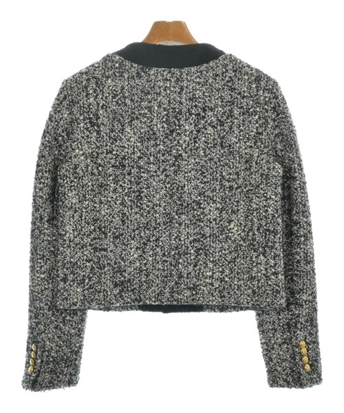 CELINE（セリーヌ）ノーカラージャケット 黒 サイズ:36(S位) レディース/2200572872113