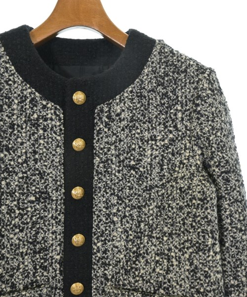 CELINE（セリーヌ）ノーカラージャケット 黒 サイズ:36(S位) レディース/2200572872113