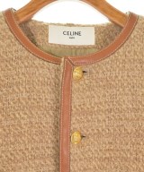 CELINE（セリーヌ）ノーカラージャケット ベージュ サイズ:38(M位) レディース/2200572872137