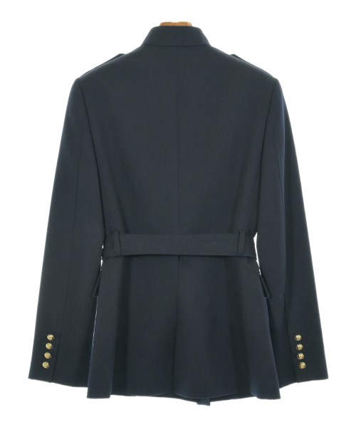 CELINE（セリーヌ）ノーカラージャケット 紺 サイズ:34(XS位) レディース/2200572872199